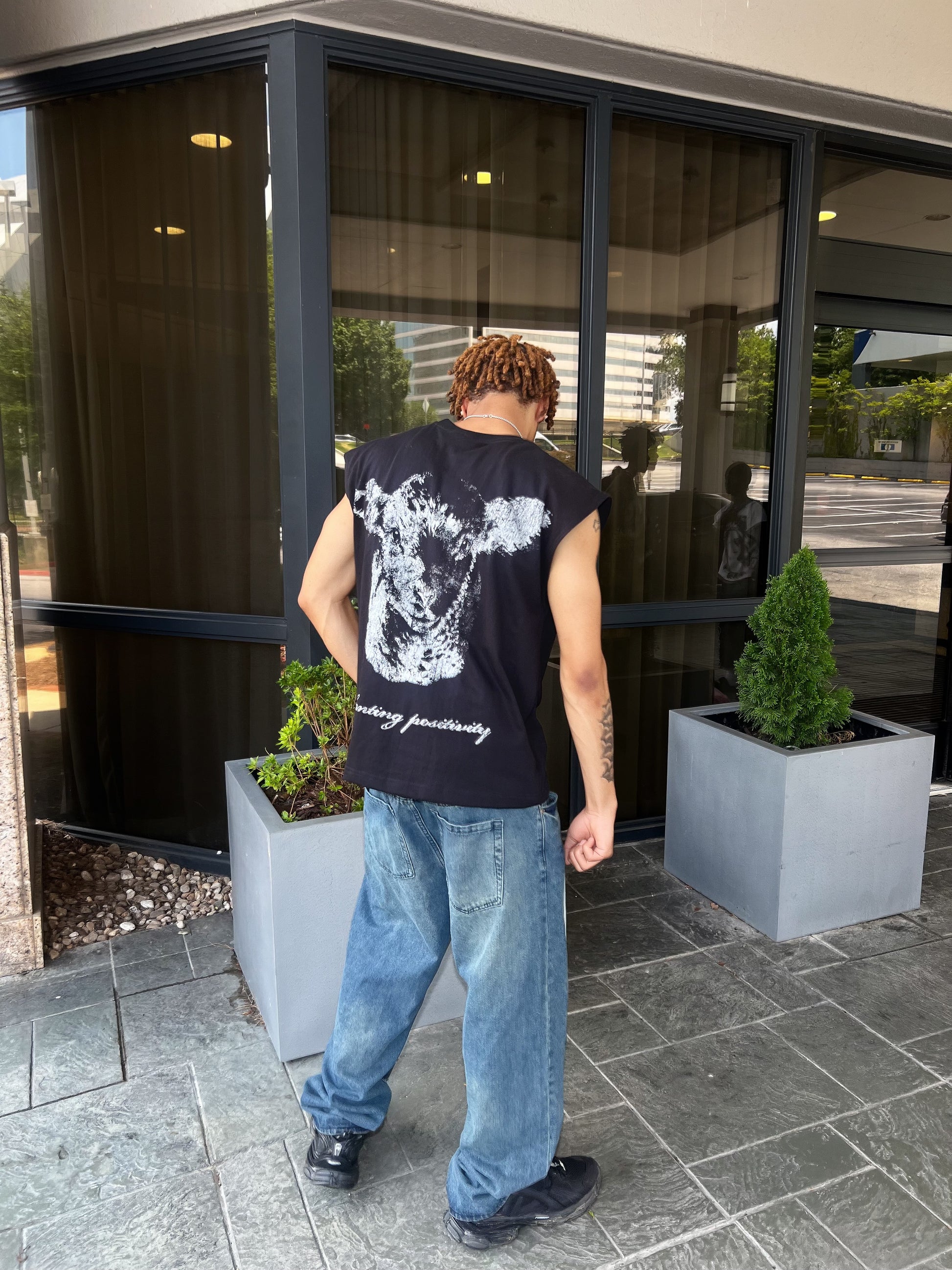 Leaves The 99 (Cutt-Off Sleeves) Black
