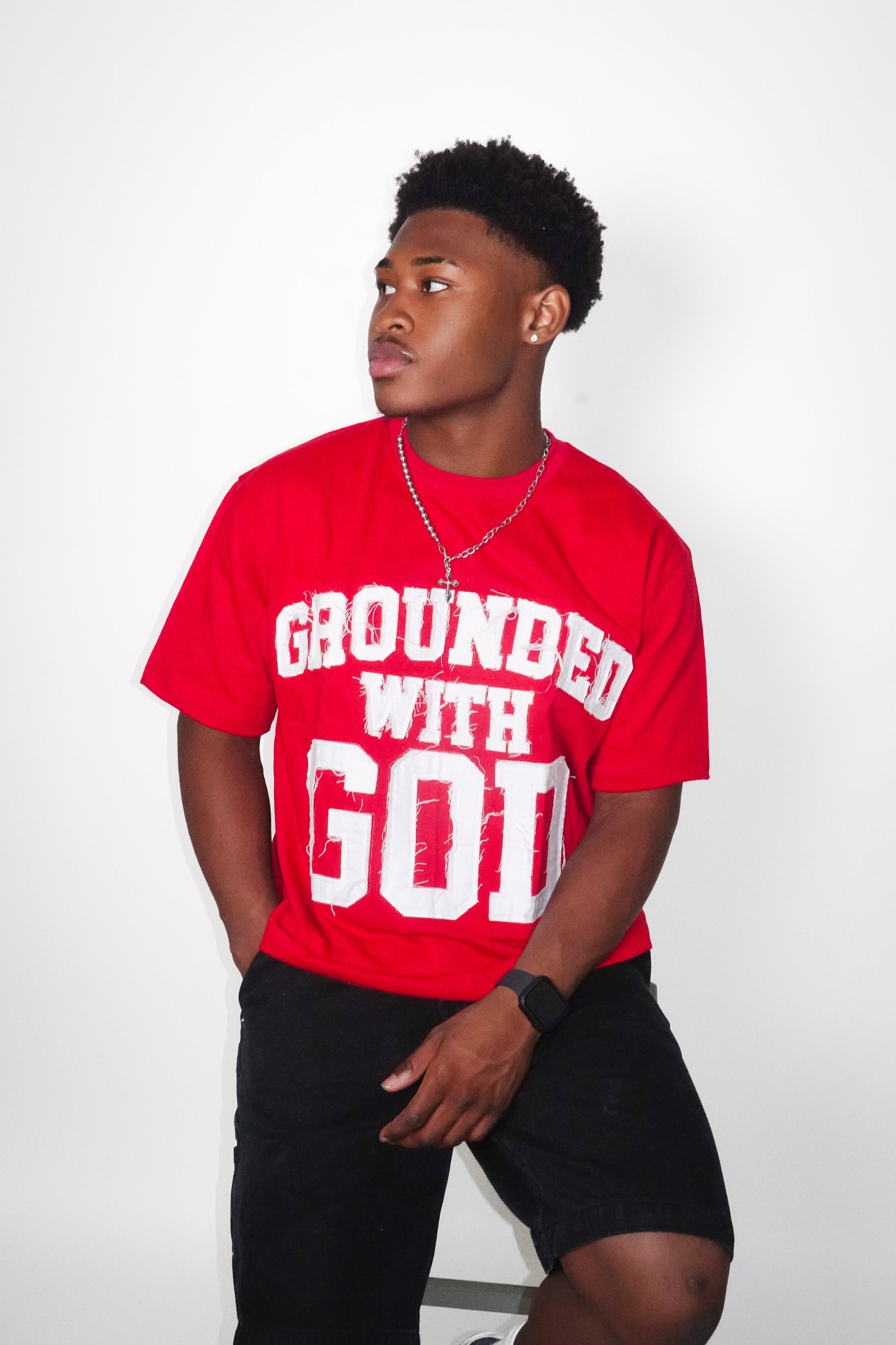 GWG Cropped Tee (Red)